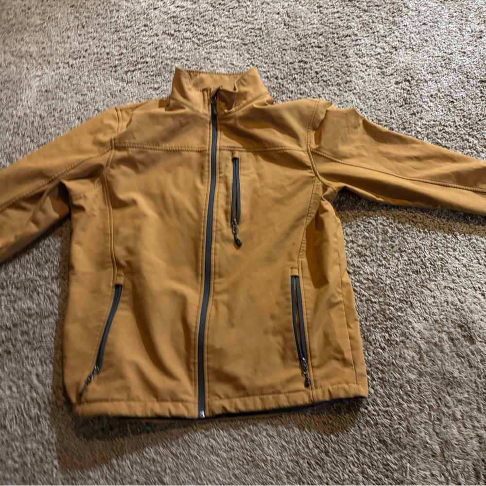Swiss Tech Men's Brown Lightweight Jacket Medium